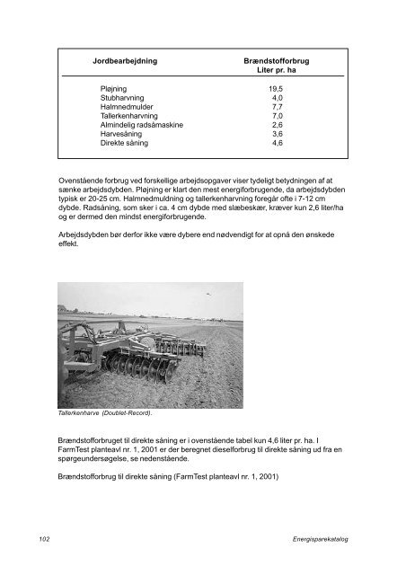 Energisparekatalog i landbruget - LandbrugsInfo