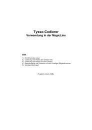 Tysso-Codierer - MagicWeb - MagicLine