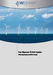 Produktprospekt SCADA - REpower Systems AG
