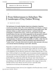 The Landscapes of Gay Outlaw Writing - Fritz Haeg