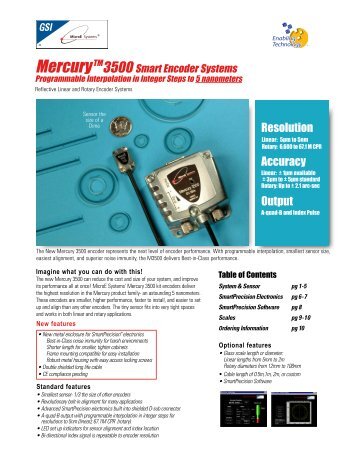 Data Sheet - MicroE Systems