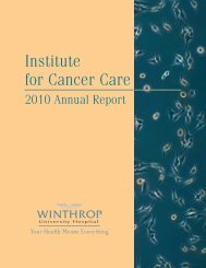 Annual Report - Winthrop University Hospital