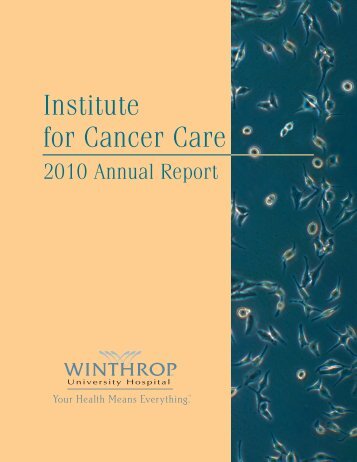 Annual Report - Winthrop University Hospital