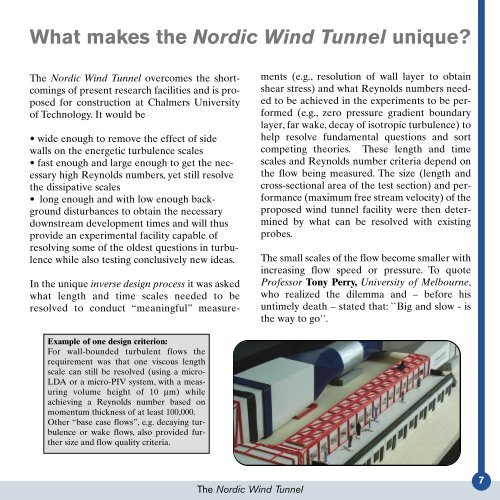 The Nordic Wind Tunnel - Turbulence Online