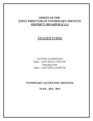 Allopathic-Tender-Form 12-13 - Chhattisgarh State Government