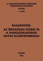 A ragadozók és az ember viszonyának változásai