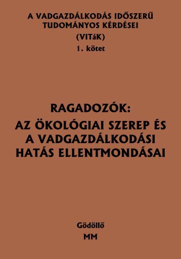 A ragadozók és az ember viszonyának változásai