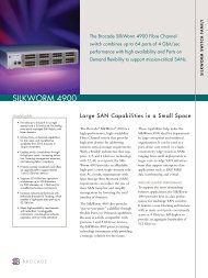 Brocade 4900 Datasheet - TeamKCI