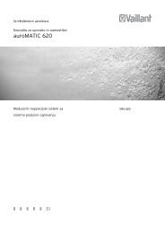 navodila calormatic VRS 620.pdf - Vaillant