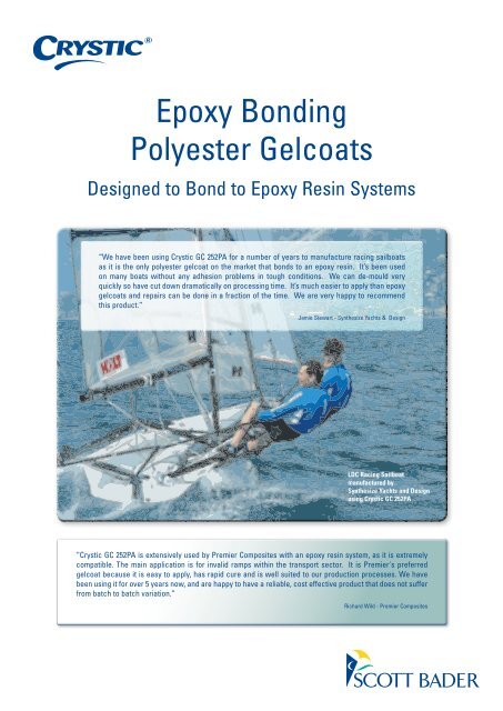 Epoxy Bonding Polyester Gelcoats Brochure - English - Scott Bader