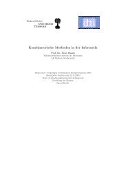 Kombinatorische Methoden in der Informatik - Diskrete Mathematik