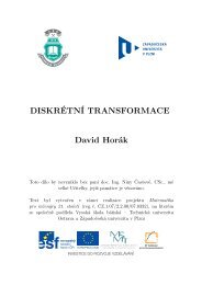 DiskrÃ©tnÃ­ transformace - Matematika pro inÅ¾enÃ½ry 21. stoletÃ­ - VysokÃ¡ ...