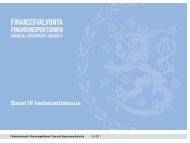 Basel III tiedotustilaisuus 13.4.2011 - Finanssivalvonta