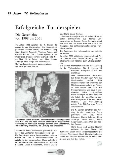 75 Jahre TC Kellinghusen