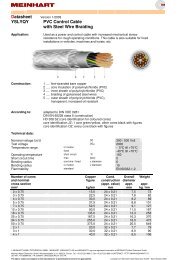 Ausgabe vom 20.4.2009 englisch - Meinhart Kabel Ã–sterreich GmbH