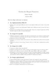 Gestion des Risques Financiers - Thierry Roncalli's Home Page