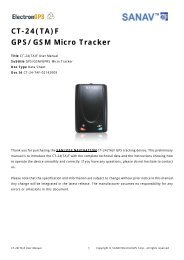 CT-24(TA)F GPS/GSM Micro Tracker - ElectronGPS