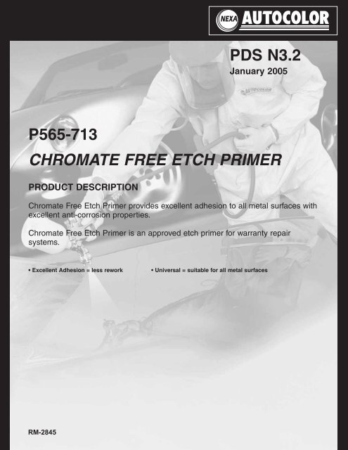 PDS N3.2 P565-713 CHROMATE FREE ETCH PRIMER - BAPS