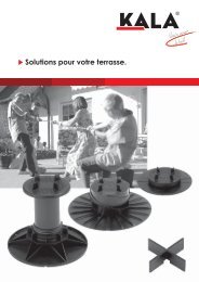 Solutions pour votre terrasse. - Isotosi.ch