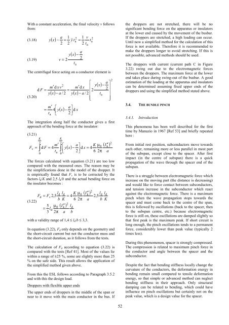 The mechanical effects of short-circuit currents in - Montefiore