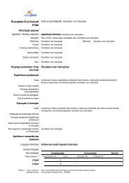 Modelo CV Europass PT - INUAF