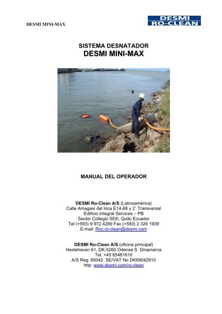 sistema desnatador desmi mini-max