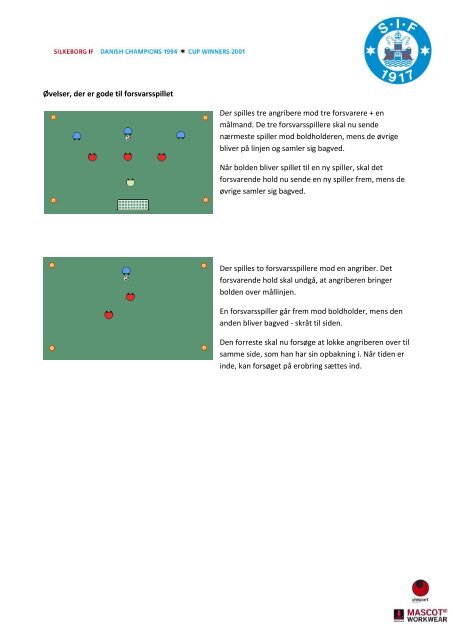 Silkeborg IF spillestil (7-mands) - Silkeborg IF fodbold