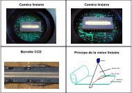 cours 6 camera lineaire pour impression - IUT A de Lille