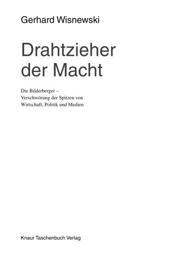 Drahtzieher der Macht