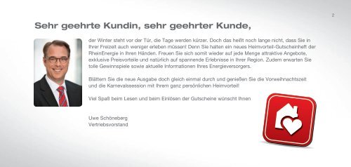 Heimvorteil: Ihr Gutscheinheft - RheinEnergie AG