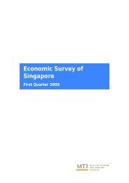 Economic Survey of Singapore - Ministry of Trade and Industry