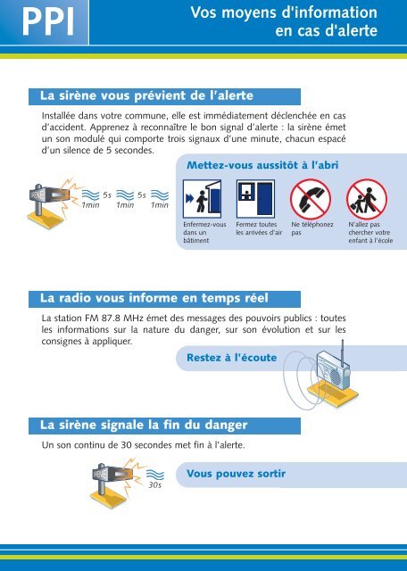 les gestes de précaution et de prévention en cas d ... - CEA Saclay