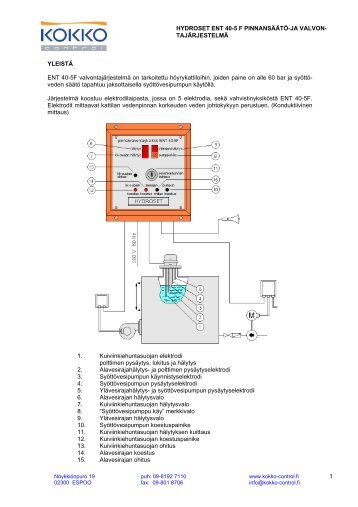 Esite - Kokko Control Oy