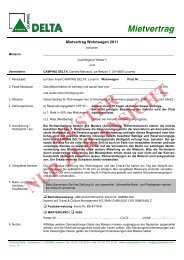 muster nur zur ansicht - Camping Delta Locarno Switzerland Ticino