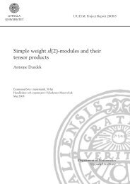 Simple weight sl(2)-modules and their tensor products - DiVA