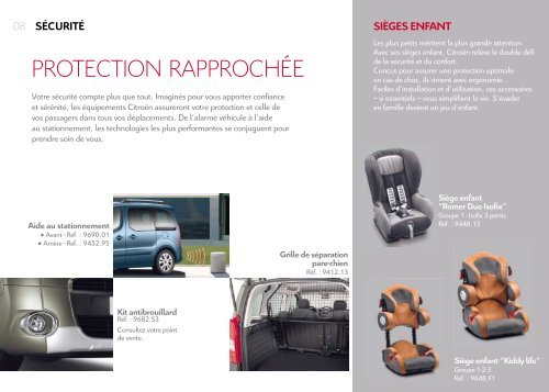 LES ACCESSOIRES CITROÃN BERLINGO - Groupe Dallard