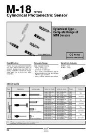 Cylindrical Photoelectric Sensor - Iberica de Automatismos