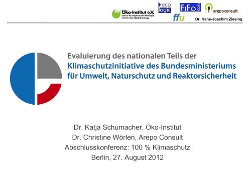 Evaluierung des nationalen Teils der ... - Öko-Institut eV