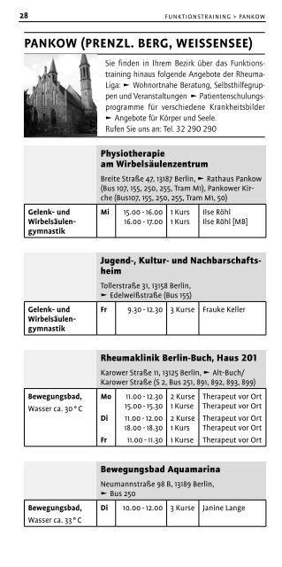 agil bleiben! - Deutsche Rheuma-Liga Berlin eV