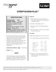 STREPTAVIDIN-PLUSâ¢ - ProZyme