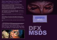 MDSM DFX - Face Paints Direct