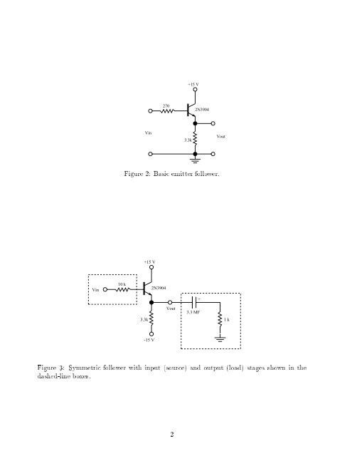 Lab 3: Transistor Circuits and JFETs This Lab is Too Long by 50 3.1 ...