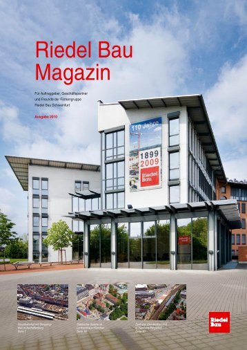 PDF-Datei zum Download: Riedel Bau Magazin 2010