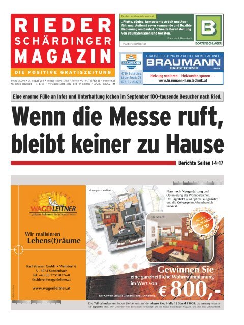 ried aktuell - Rieder Schärdinger Magazin