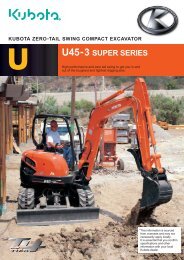 U45-3S Zero Tail Swing Excavator - LiveUpdater
