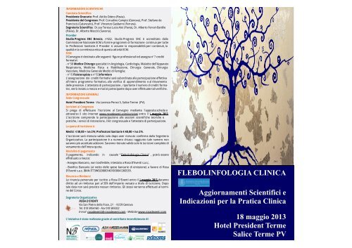 Programma - Flebolinfologia Clnica.pub - Terapia compressiva