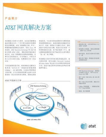 AT&T 網真解決方案