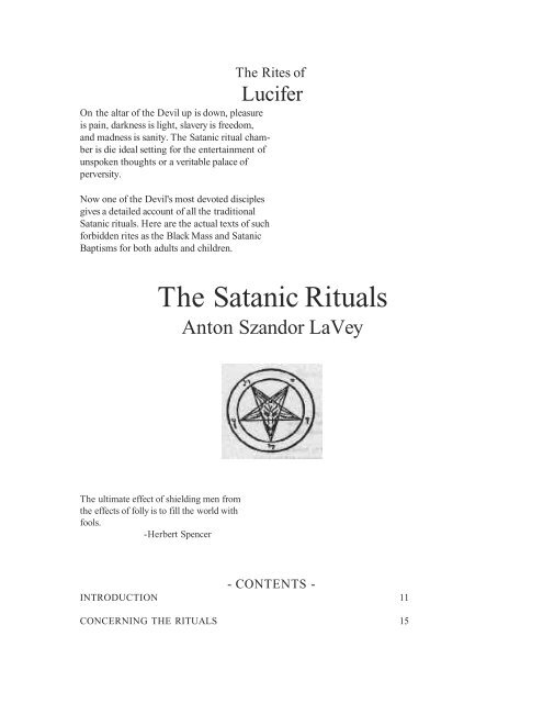 Grotto Master's Handbook, PDF, Satanism