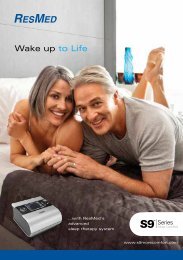 Patient Brochure - CPAP machine