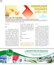 Entrevista al Dr. Jorge Alegre - Revista Bioanalisis